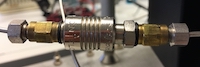 Costech helium purge valve