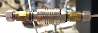 Costech helium purge valve