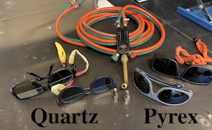 Quartz vs pyrex tools