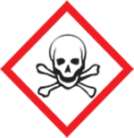 GHS Toxic Substance Hazard Pictogram