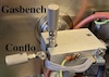 Two lorax needle valves for changing among Gasbench, Conflo, and dual-inlet methods