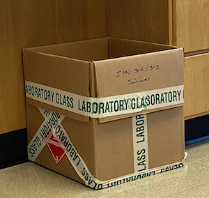 Non-contaminated Sharps Box