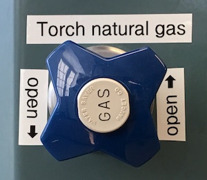 torch natural gas valve